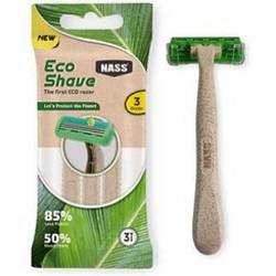 NASS خودتراش دو لبه 3 عددی (اکو شیو)